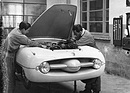 Image: Abarth (Fiat) 1100 Sport Ghia (1953) - during construction in 1953 - almost finished