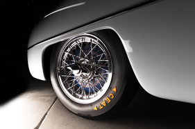 Abarth (Fiat) 1100 Sport Ghia (1953) - polierte Speichenräder