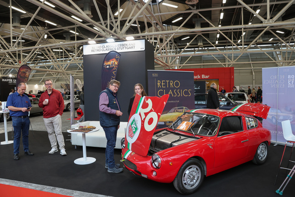 Abarth Monomille Competizione (1963) - auf dem Stand der Retro Classics, die 2026 die Messen von Stuttgart und Essen organisiert - 42. Auto e Moto d'Epoca 2025