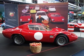 Abarth OT 2000 Periscopio, Nachbau (1966) – Ausstellung "75 Jahre Abarth" in der Autoworld Brüssel Abarth OT 2000 Periscopio, Nachbau (1966) – Ausstellung "75 Jahre Abarth" in der Autoworld Brüssel