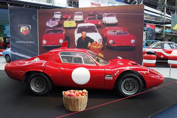 Abarth OT 2000 Periscopio, Nachbau (1966) – Ausstellung "75 Jahre Abarth" in der Autoworld Brüssel
