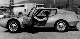 Abarth Scorpione (1970) - "Liegesitze" sind serienmässig Abarth Scorpione (1970) - "Liegesitze" sind serienmässig