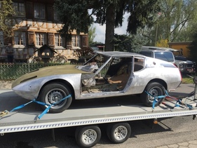Abarth Scorpione (1970) - Restaurierung - auf dem Weg zum Lackierer