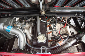 Abarth Scorpione (1970) - der Vierzylinder-Basismotor stammt aus dem Fiat-Teileregal