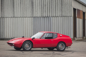 Abarth Scorpione (1970) - flacher Bug, hohes Heck - typisch für einen Heckmotorwagen