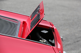 Abarth Scorpione (1970) - schmaler Zugang zum Motor