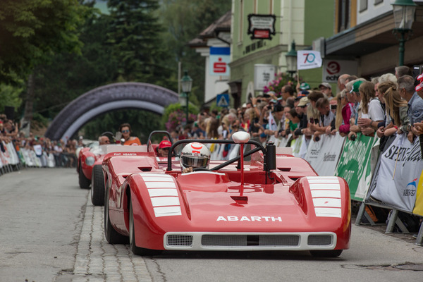 Abarth-Stau in Grödming