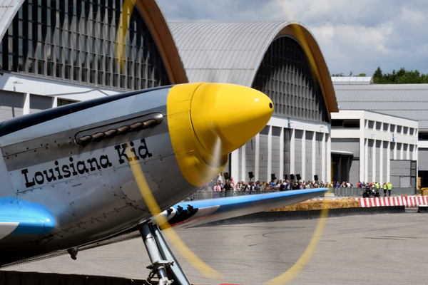 Abfahrt zur Flugshow - Klassikwelt Bodensee 2016