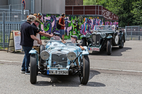 Abschied der Organisatoren – Ecurie Anges Bleus im Boxenstop Tübingen 2025