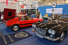 Abseits der Norm - Lancia-Clubstand mit Beta Montecarlo und Flavia Coupé als stilvoll-exotische Dekoration (Bremen Classic Motorshow 2018)
