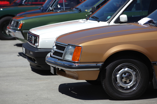 Achtzigerjahre - Opel, Volkswagen und Mitsubishi - 2. TCS Youngtimer und Classictreffen in Pratteln 2016