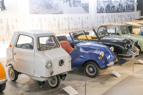 Acoma Mini Comtesse (1975) - Kleinstwagen mit 50 cm3 aus Frankreich - Microcars-Sonderschau Pantheon 2022/2023