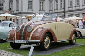 Adler 2.5 Autobahn Cabriolet (1938) – Stromlinie und Stil des Bauhaus