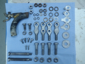 Adler Diplomat Geländesport (1935) - Bearbeitete und unbearbeitete Originalteile