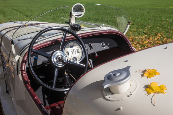 Adler Diplomat Geländesport (1935) - Dasselbe gilt für das Erscheinungsbild des Cockpits
