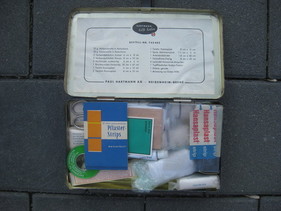 Adler Diplomat Geländesport (1935) - Der originale Hartmann Verbandkasten