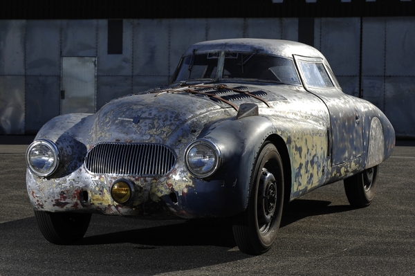 Bild Adler Stromlinien-Coupé (1937) - fuhr 1937 in Le Mans, 2013 am Hammerstatt Revival