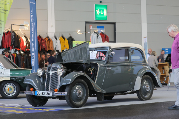 Adler Triumpf Junior (1936) - 995 cm3 Hubraum reichten für 80 km/h Spitze - Klassikwelt Bodensee 2024