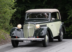 Adler Trumpf 1,7 EV Karmann Cabrio (1936) - Oldtimer in Obwalden OiO 2011