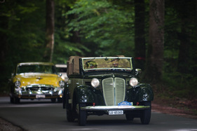 Adler Trumpf 1,7 EV Karmann Cabrio (1936) am OiO (Oldtimer in Obwalden) 2013 