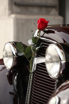 Adler Trumpf Junior 1E (1938) -25 PS reihcten für 88 km/h - Oldtimermesse St. Gallen 2015
