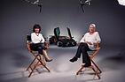 Image: Adrienne Barbeau and Tara Buckmann in front of the movie Countach - 45 years of Lamborghini Countach LP 400 S in the movie "The Cannonball Run"