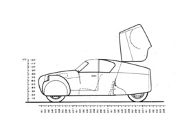 Aérocarène 700 (1947) - Abmessungen