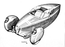 Aérocarène 700 (1947) - frühe Zeichnung