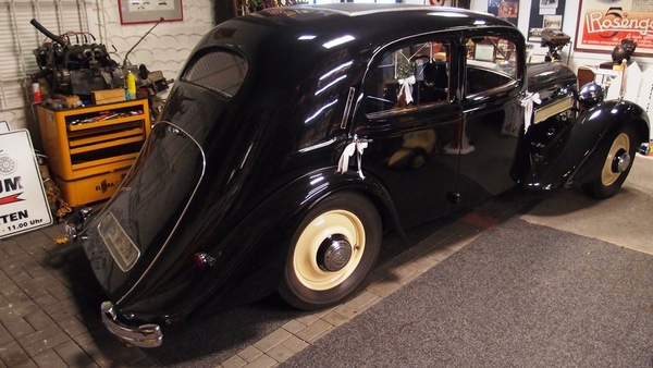 Aerodynamische Heckgestaltung - Rosengart-Museum in Bedburg-Rath