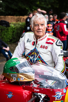 Ago à gogo: Giacomo Agostini und seine Weltmeister-MV von 1972 – Goodwood Festival of Speed 2023