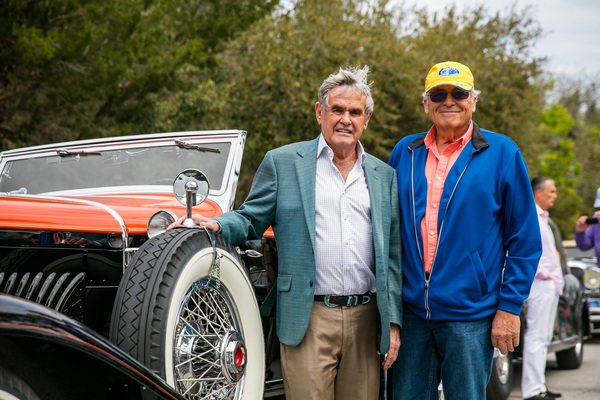 Al Unser Senior auf der Ausfahrt am Freitag - Amelia Island Conours d'Elégance 2017
