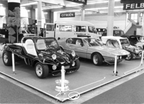 Albar Buggy (1978) - zusammen mit Albar Jet und GP Beach Buggy - Genfer Autosalon 1978
