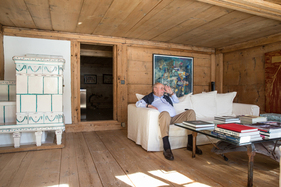 Albert Obrist lässt den Blick weit zurückschweifen