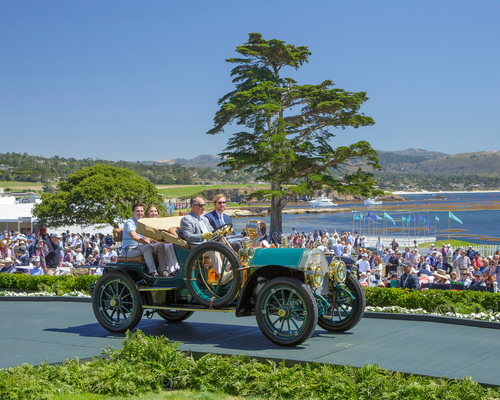 Alco 40 HP Runabout (1909) - 3. Rang in der Klasse A-1 beim Pebble Beach Concours d'Elegance 2024