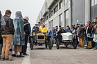 Alcyon Spyder (1905) - wären die alten Autos nicht so klein, es könnte glatt eng werden - Rétromobile Paris 2022