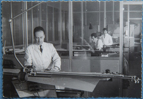 Aldo Brovarone an der Arbeit