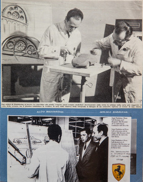 Aldo Brovarone an der Arbeit