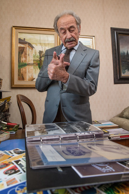 Aldo Brovarone erklärt seine Arbeitsweise