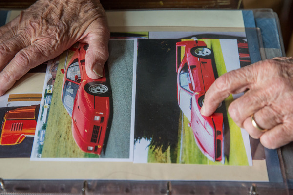 Aldo Brovarone erklärt, wie er aus dem hässslichen F40-Prototyp ein attraktives Auto machte