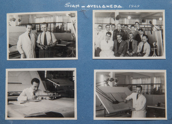 Aldo Brovarone im Jahr 1949 in Argentinien