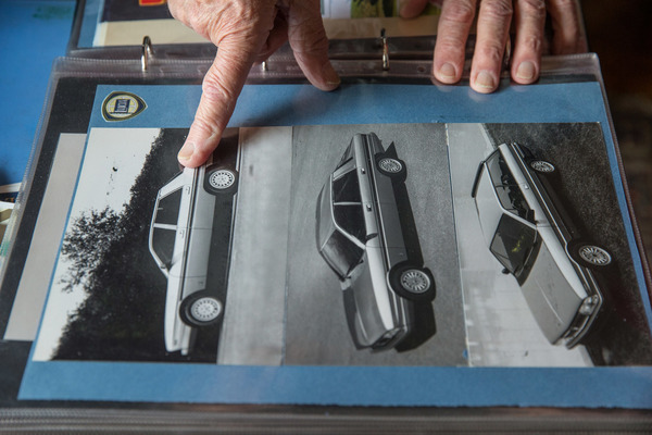 Aldo Brovarone war auch am viertürigen Lancia Gamma Coupé und am Kombi beteiligt