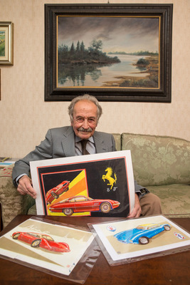 Aldo Brovarone zeigt einige seiner berühmtesten Entwürfe