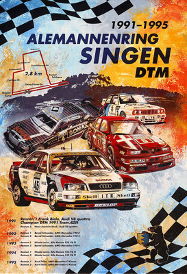Alemannenring Singen 1991-1995