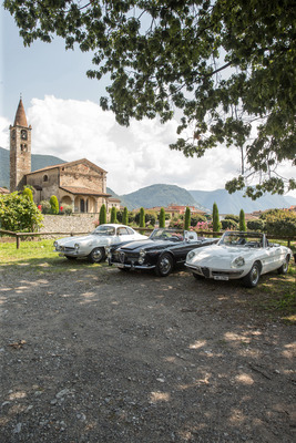 Alfa-Klassiker vor malerischer Kulisse - Ausfahrt Alfa Romeo Club (17. bis 19. August 2018)