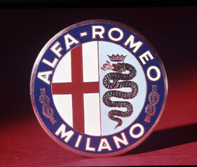 Alfa-Logo mit Biscione Alfa-Logo mit Biscione