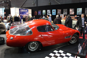 Alfa Romeo 1000 Abarth Colani (1958) - auf dem Stand von "Les Galeries de Damiers" (Rétromobile 2013)