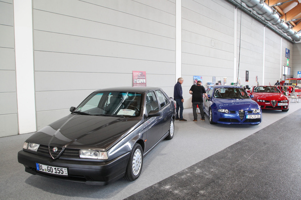 Alfa Romeo 155 (1994) - der Typ 155 wird 2022 30 Jahre alt - Motorworld Classics Bodensee 2022