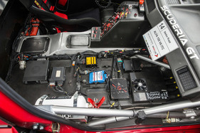 Alfa Romeo 155 Ti V6 ITC (1996) - Steuerungstechnik auf dem Beifahrersitz