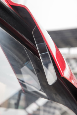 Alfa Romeo 155 Ti V6 ITC (1996) - überall wird die Luft geführt