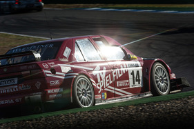 Alfa-Romeo 155 V6 ITC (1996) - Tourenwagen Classics Hockenheimring im Jahr 2018